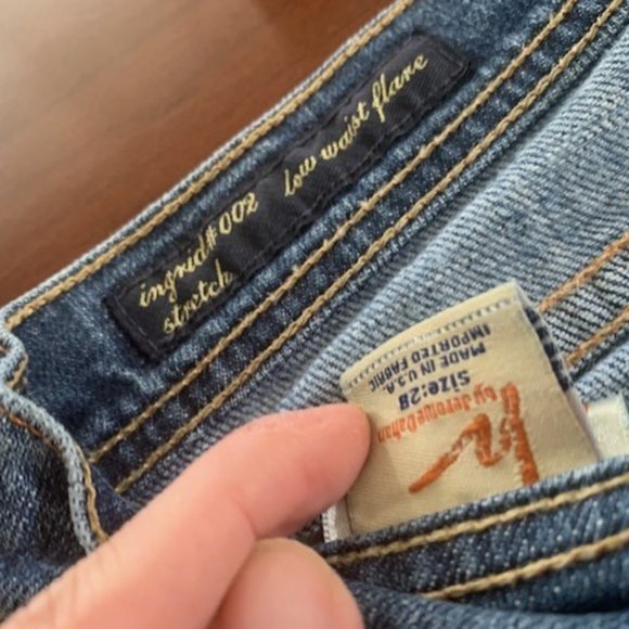 Citizens of Humanity Ingrid #002 Low Waist Flare - Picture 3 of 4